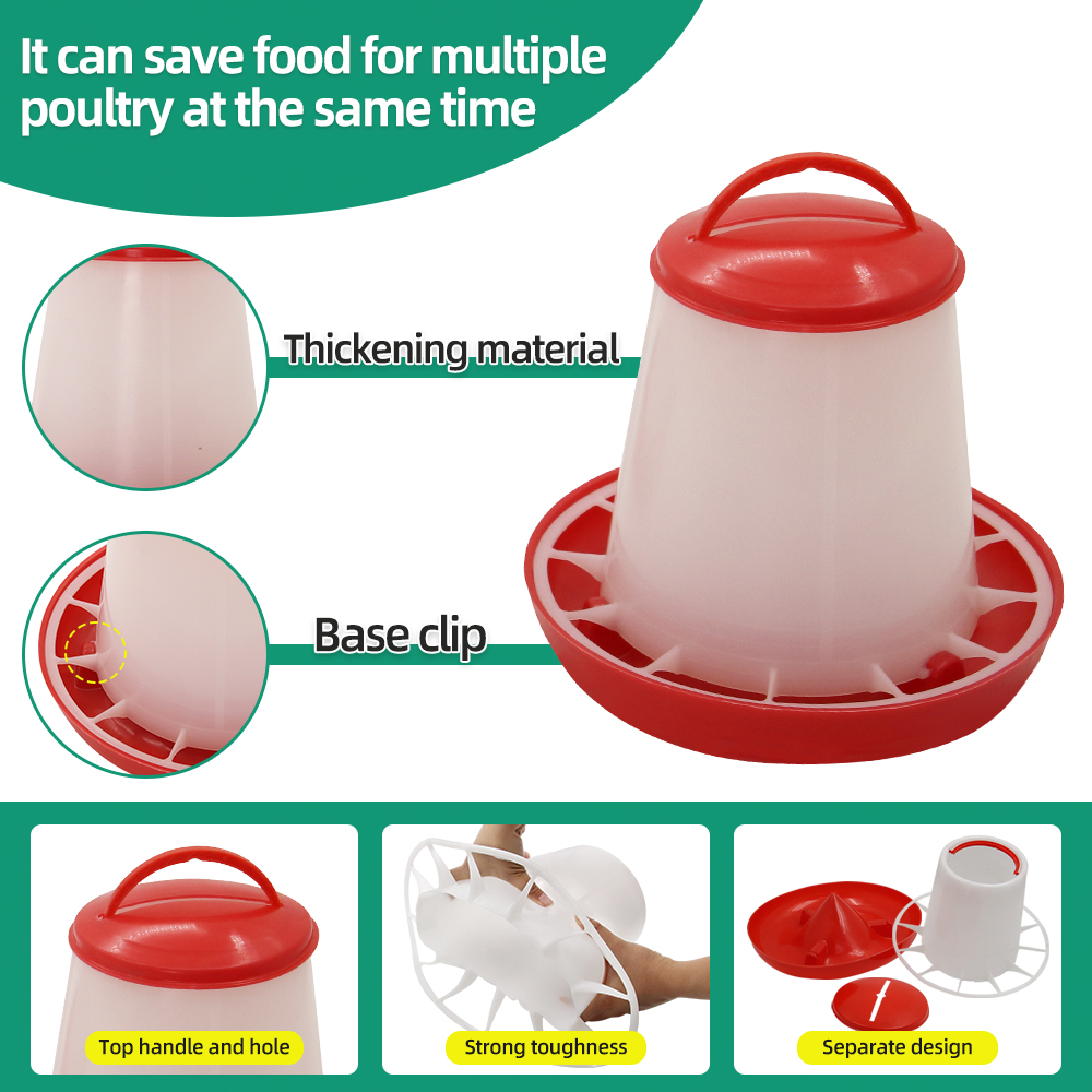 1.5kg 1.5L Poultry Feeder And  - Portion Control Container recension och pris