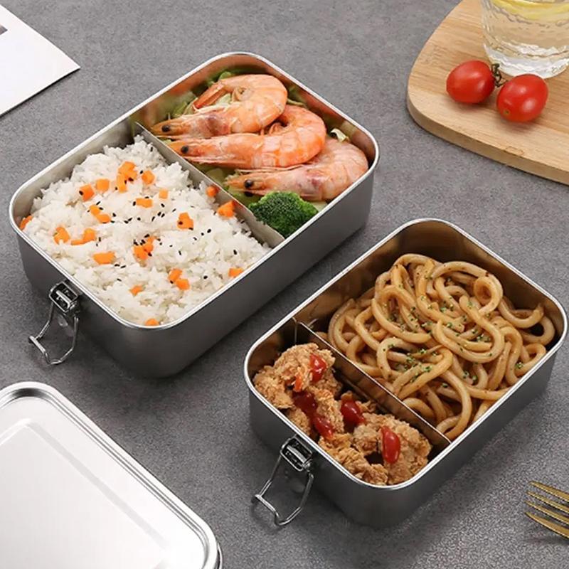 304 Stainless Steel Lunch Cont - Food Storage Lock Box recension och pris