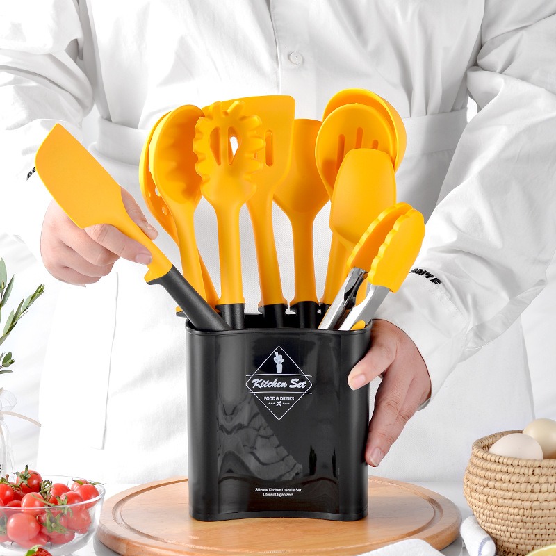 10PCS Food Grade Yellow Cookin - Food Storage Yellow recension och pris
