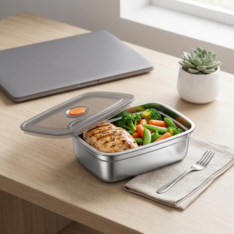 Stainless Steel Camping Lunch  - Stainless Lunch Box recension och pris