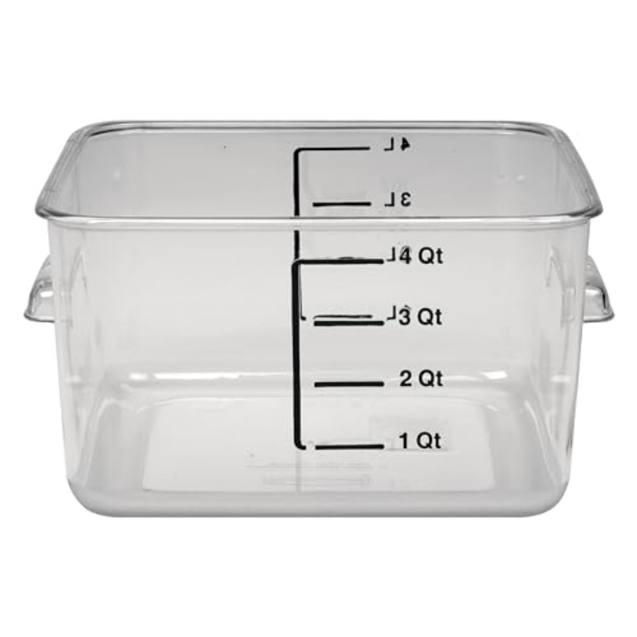 Space Saving Square Food Stora - Food Storage Quart Containers recension och pris
