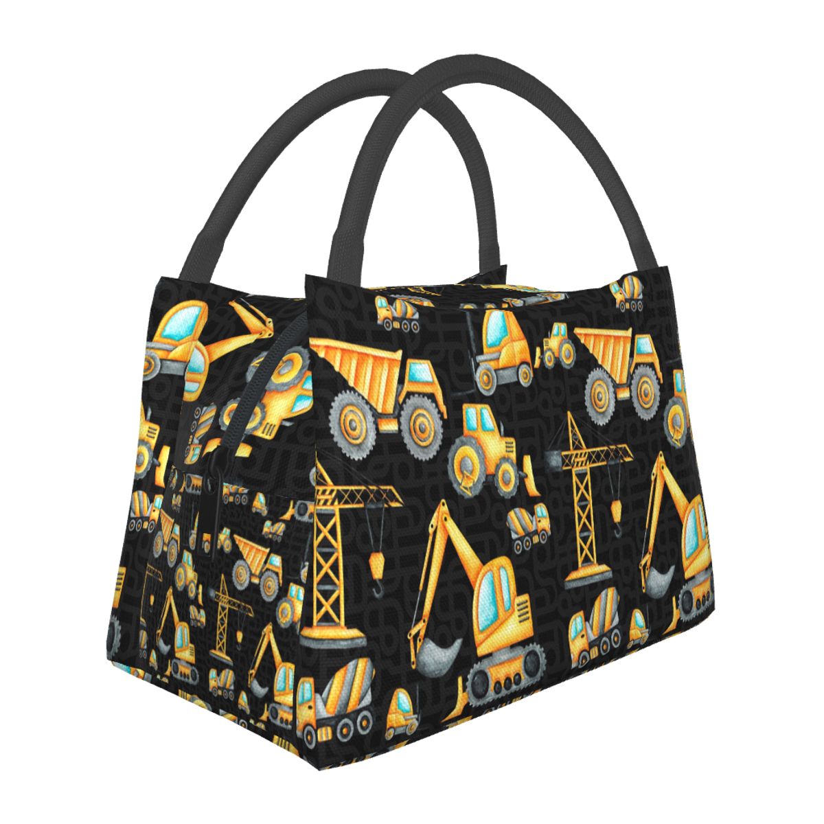 Yellow Construction Trucks Ins - Food Storage Yellow recension och pris