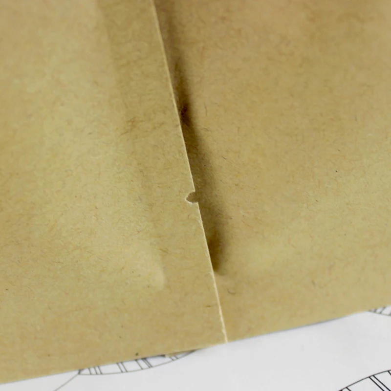 8*12cm Open Top Brown Kraft Pa - Food Storage In Mylar Bags recension och pris