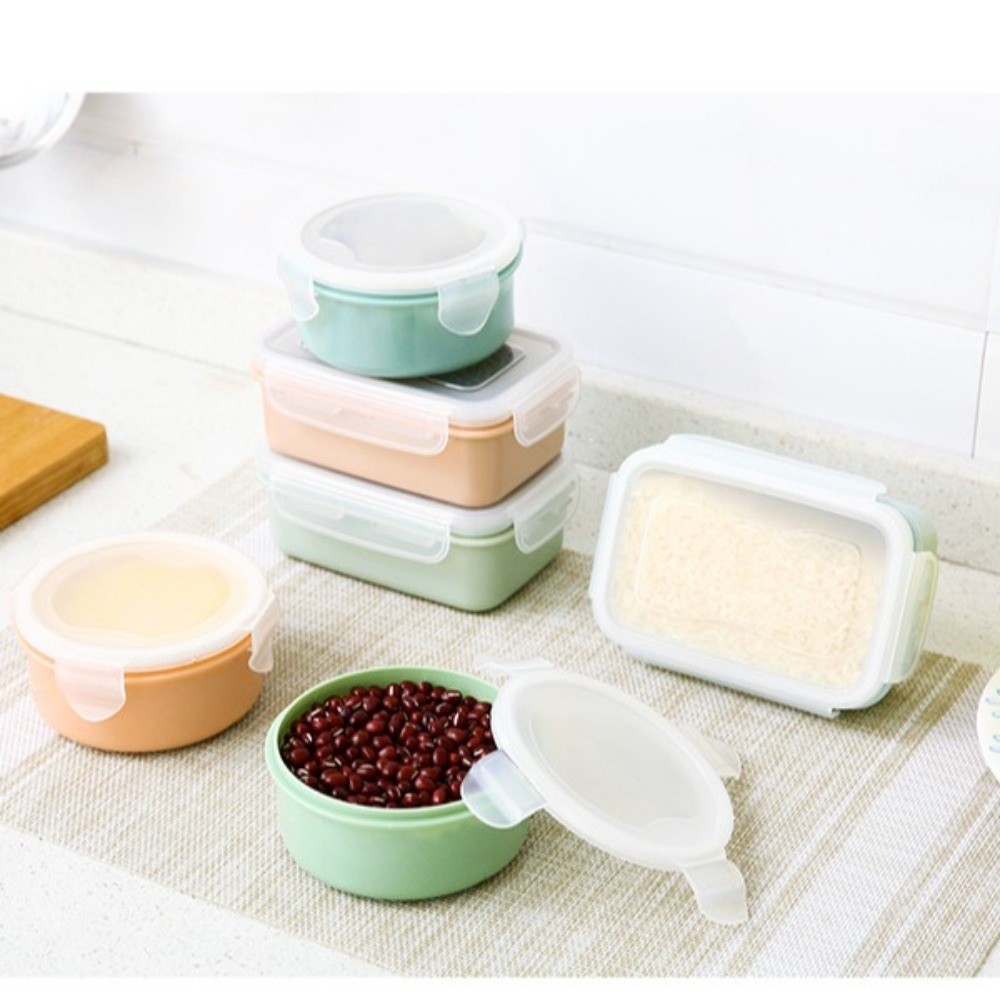5PCS Fresh Plastic Food Storag - Food Storage Lock Box recension och pris