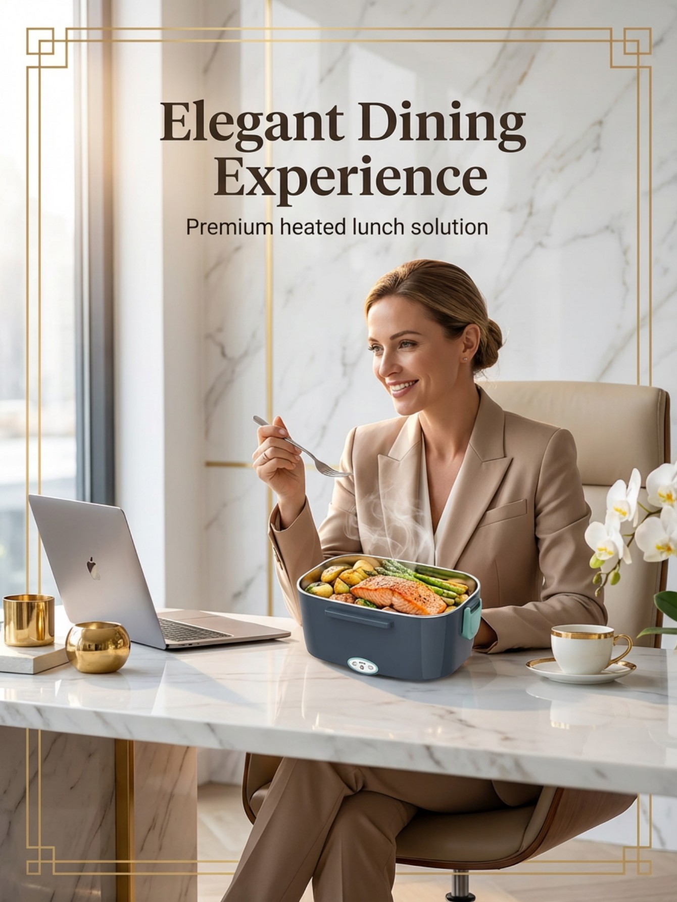 60W Electric Heated Lunch Box  - Portable Food Warmer recension och pris