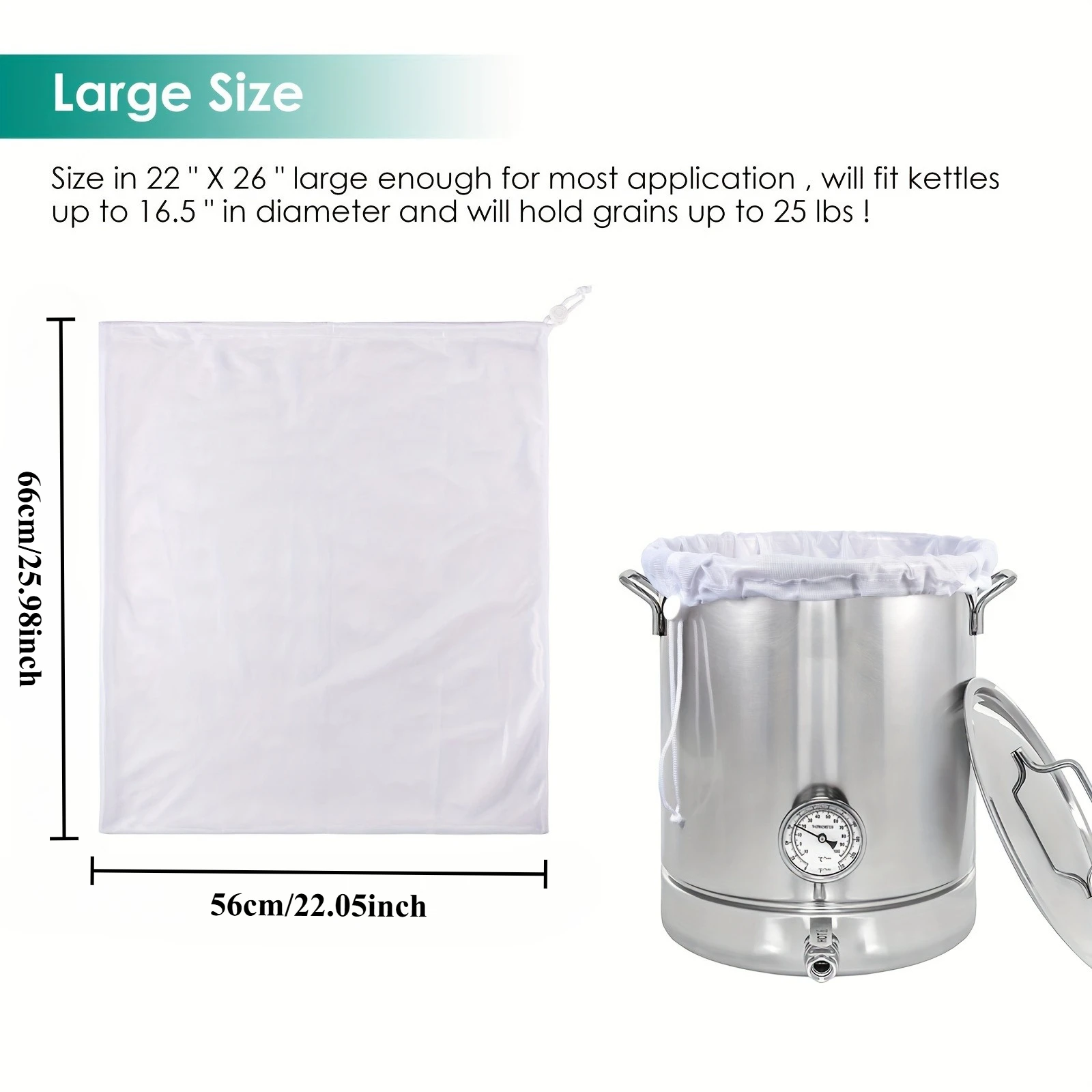 Reusable filter bags, suitable - Produce Bag Reusable Mesh recension och pris