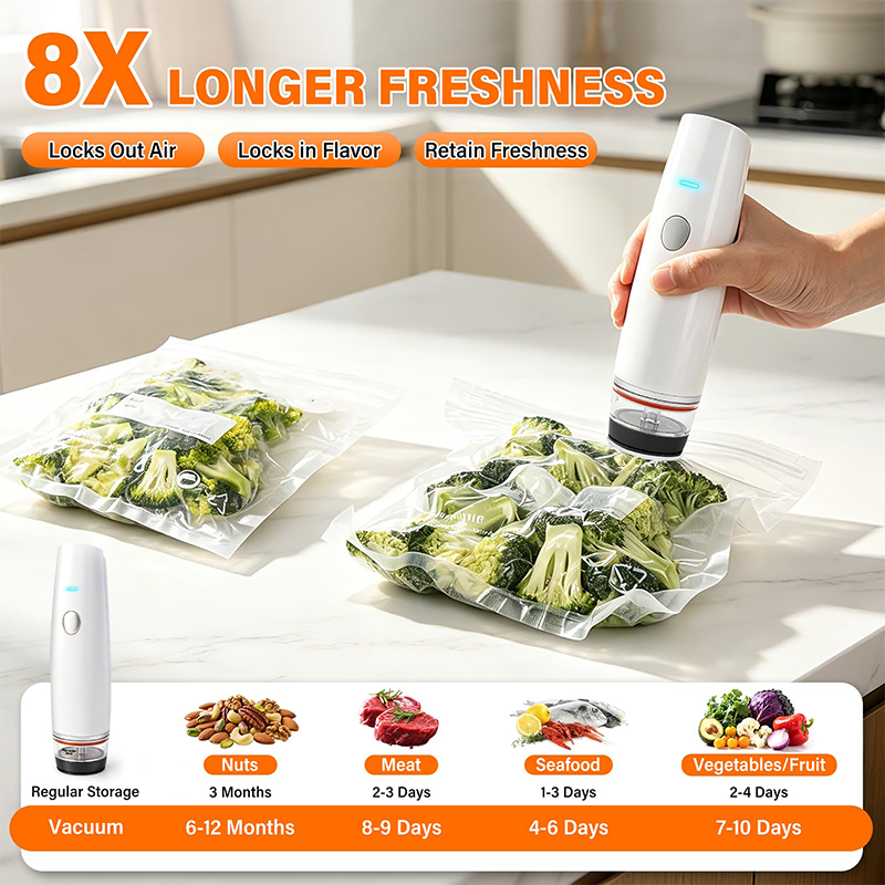 Rechargeable Handheld Vacuum S - Food Storage Vacuum Pump recension och pris