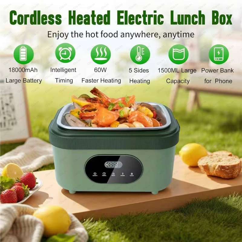 Gison 1.5L Portable Wireless H - Portable Food Warmer recension och pris