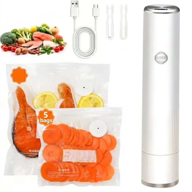 【618 SUMMER SALE】Portable Hand - Food Storage Vacuum Pump recension och pris