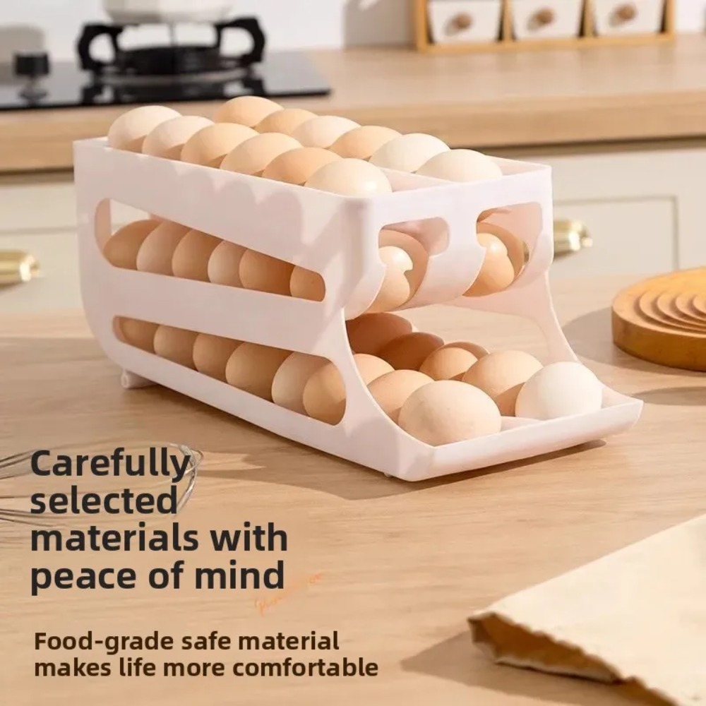 3 Tier Yellow Egg Organizer Ho - Food Storage Yellow recension och pris