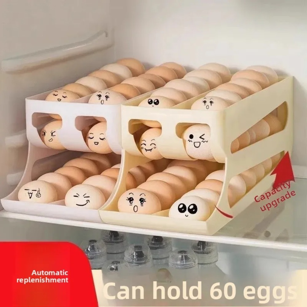 3 Tier Yellow Egg Organizer Ho - Food Storage Yellow recension och pris