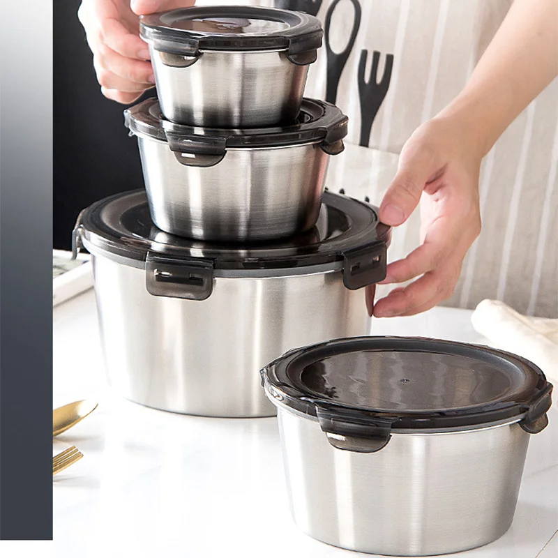 304 Stainless Steel Bento Lunc - Food Storage Made Easy recension och pris