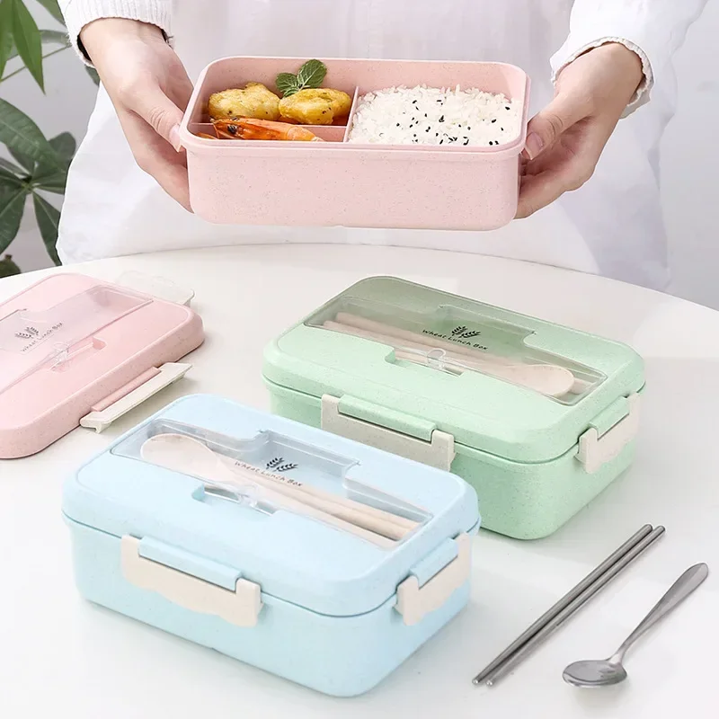 Microwave Lunch Box Wheat Stra - Food Storage Made Easy recension och pris