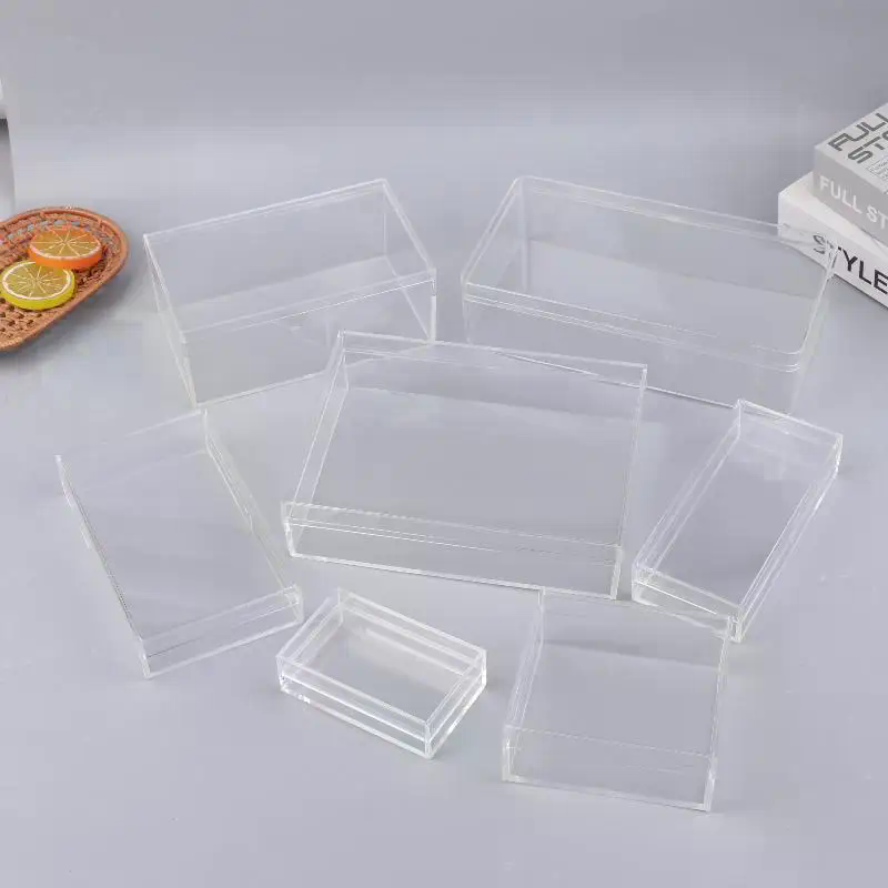 New Thickened Rectangular Acry - Food Storage Plants recension och pris