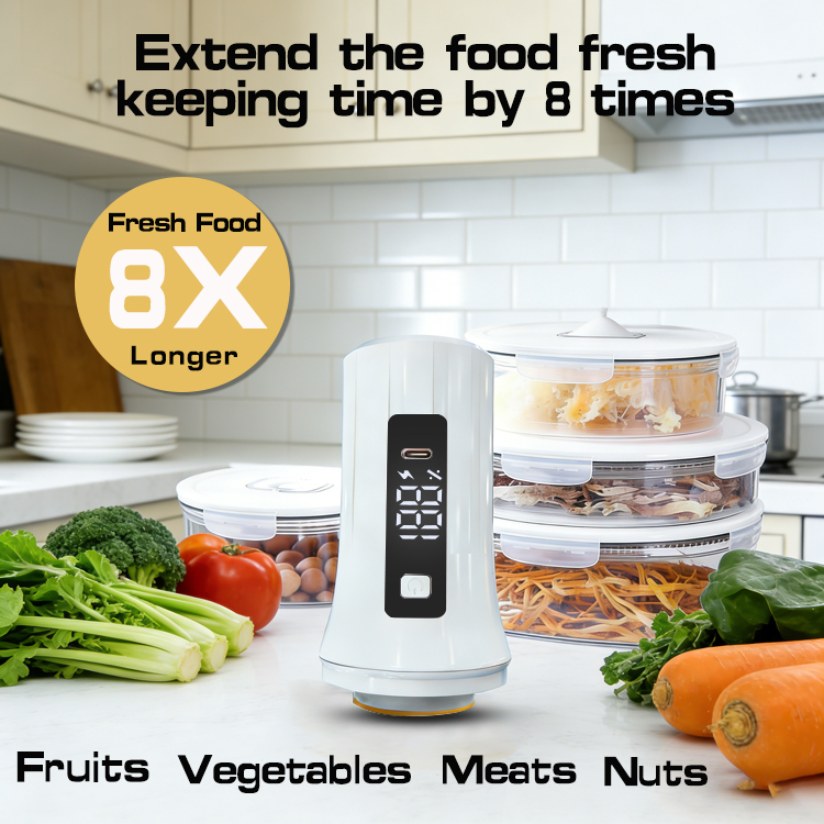 Rechargeable Handheld Mini Vac - Food Storage Vacuum Pump recension och pris