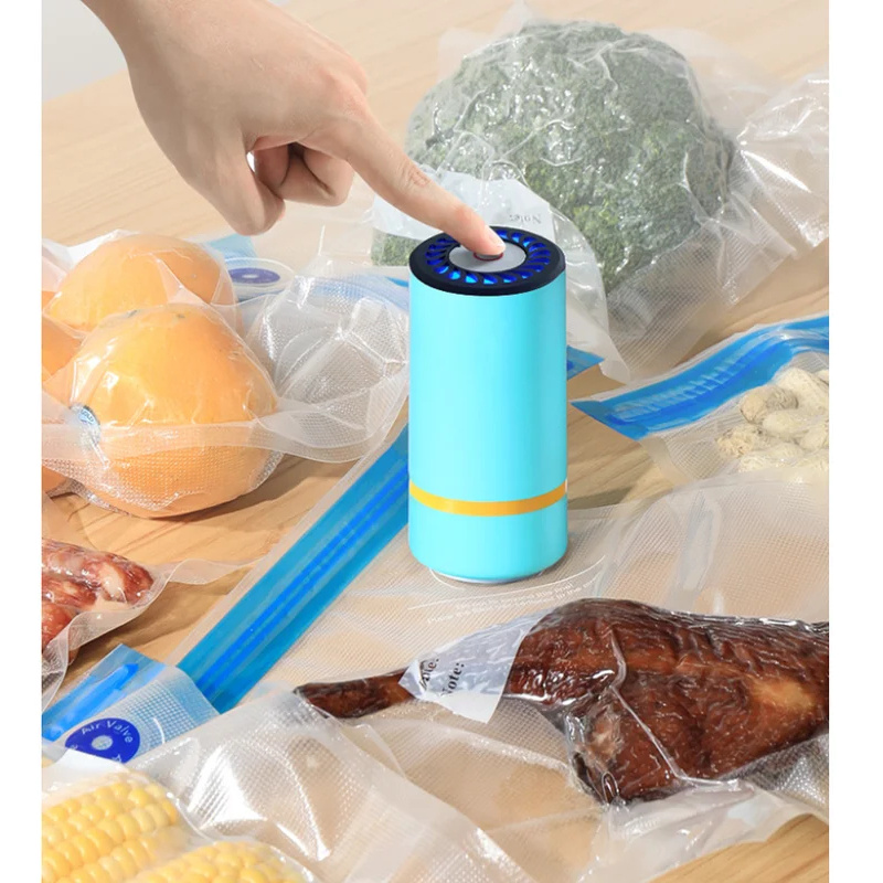 Mini Electric Air Pump Recharg - Food Storage Vacuum Pump recension och pris