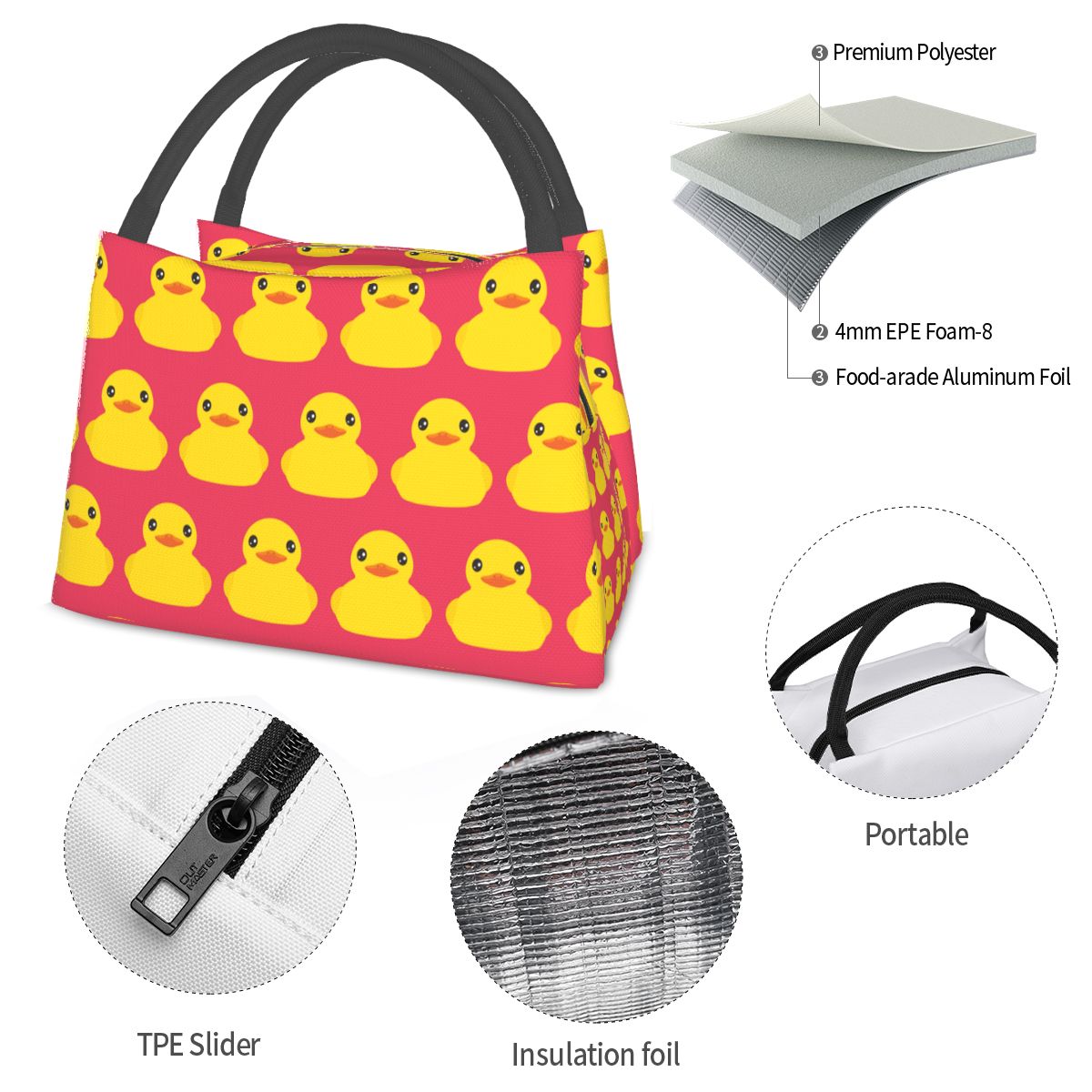 Yellow Classic Rubber Duck Ins - Food Storage Yellow recension och pris