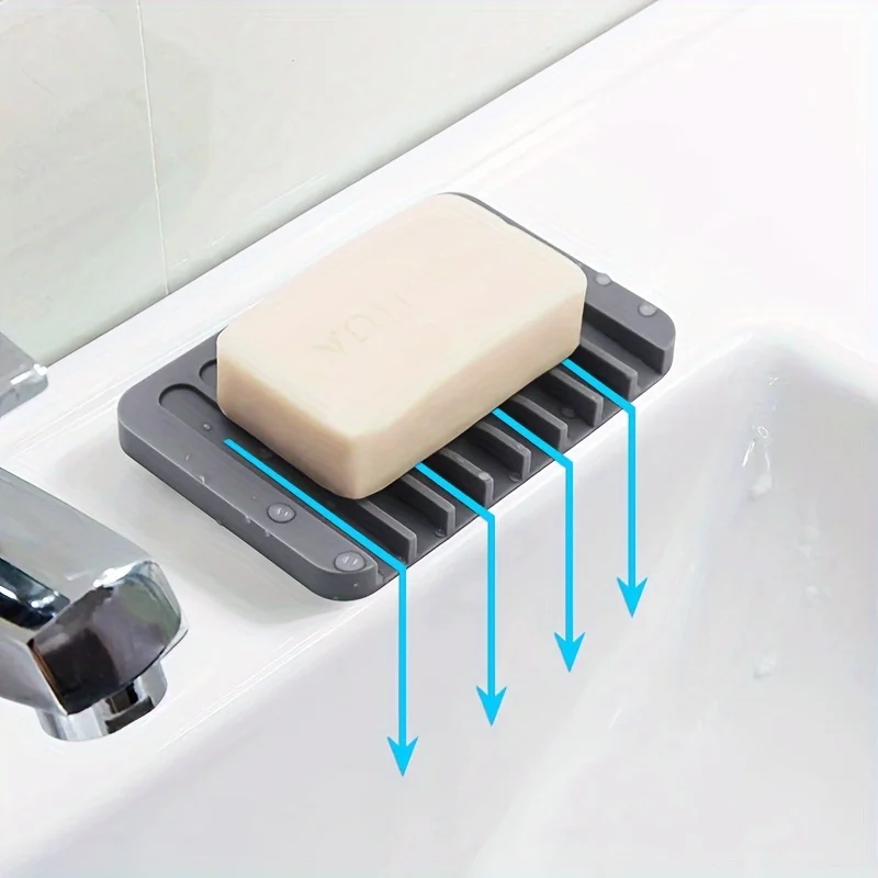 New 1PC Silicone Draining Soap - Food Storage Cabinet For Kitchen recension och pris