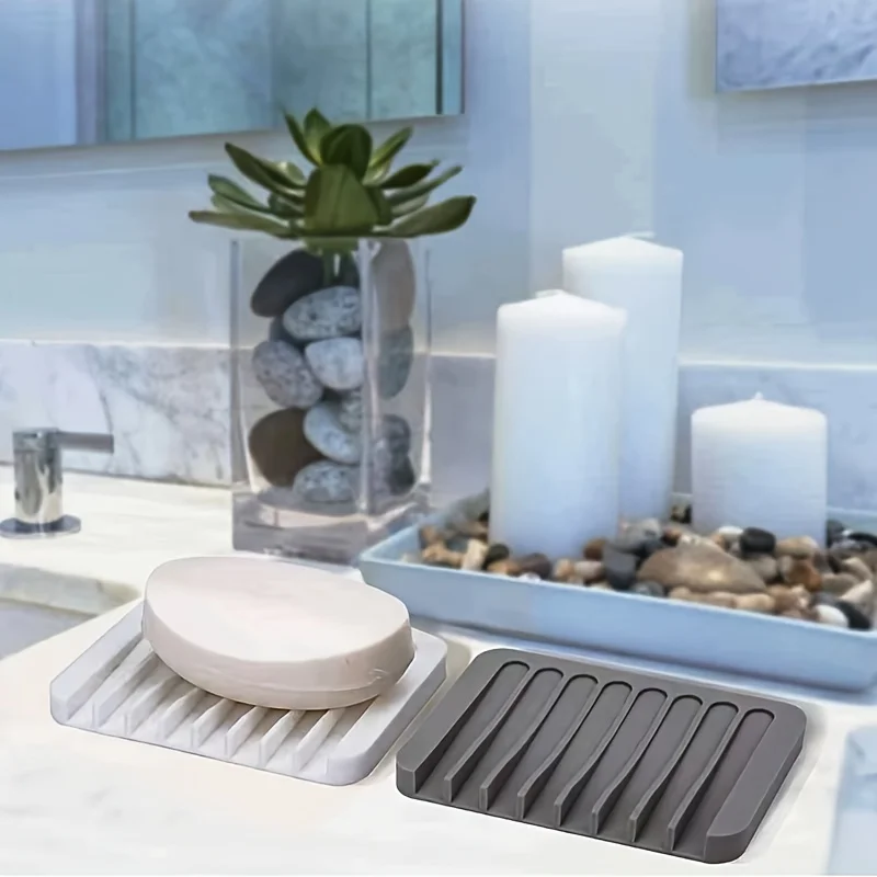 New 1PC Silicone Draining Soap - Food Storage Cabinet For Kitchen recension och pris