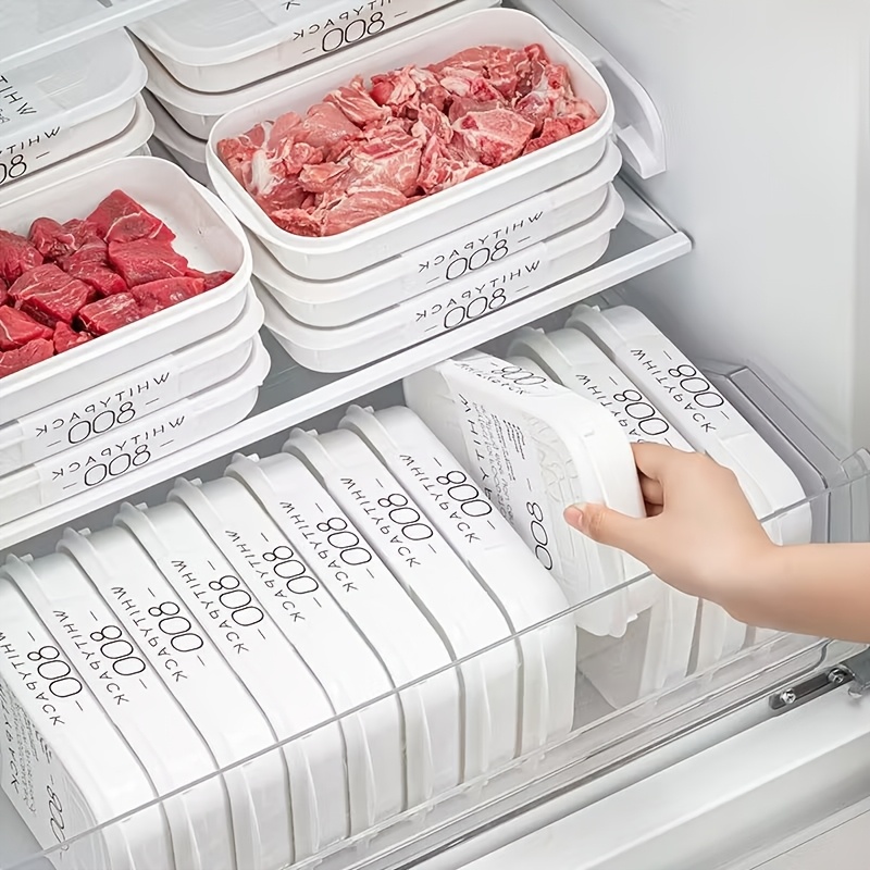 10Pcs Reusable Stackable Food  - Food Storage Made Easy recension och pris