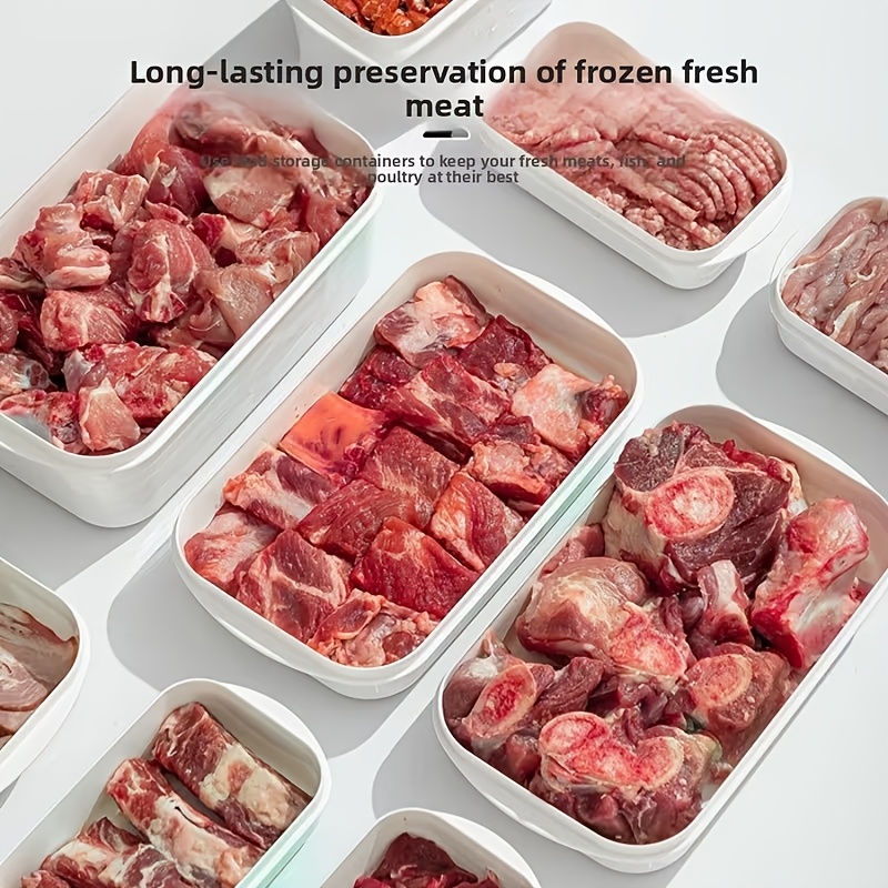 10Pcs Reusable Stackable Food  - Food Storage Made Easy recension och pris