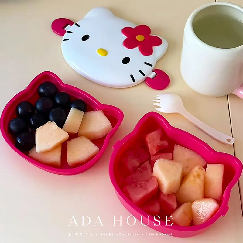 Cute Hello Kitty Shaped Lunch  - Food Storage Made Easy recension och pris