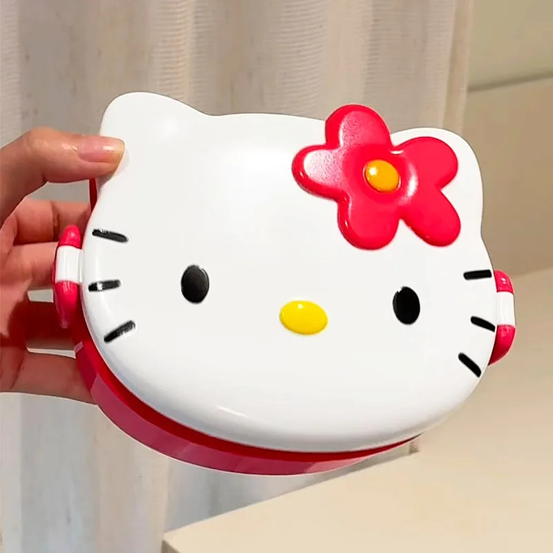 Cute Hello Kitty Shaped Lunch  - Food Storage Made Easy recension och pris