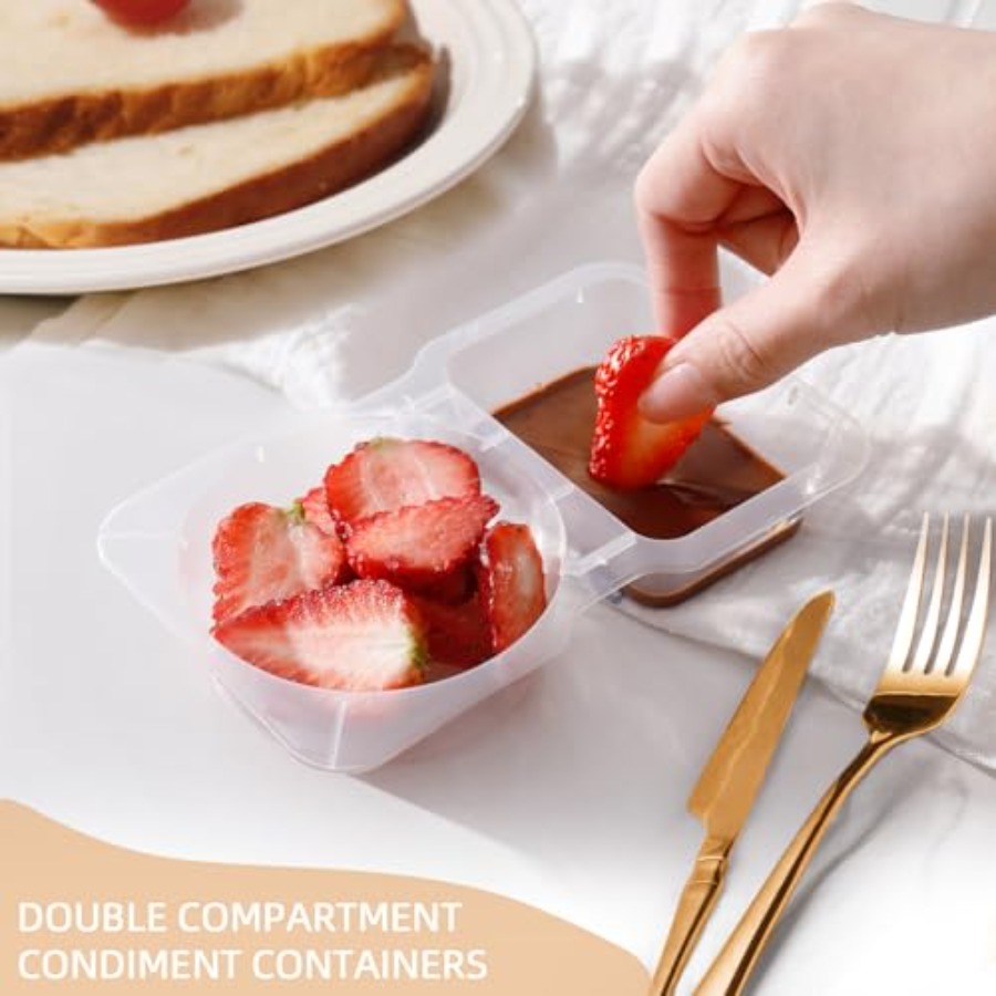 Reusable Snack Containers with - Portion Control Container recension och pris