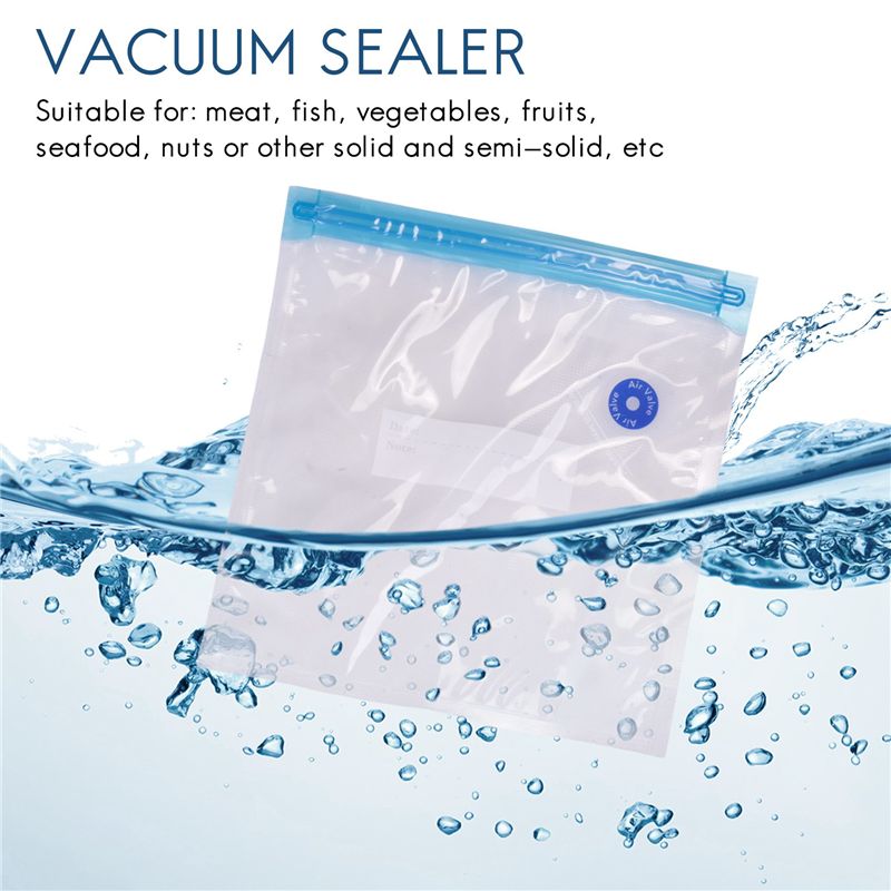 A99U Sous Vide Bags 15Pack Reu - Food Storage Vacuum Pump recension och pris