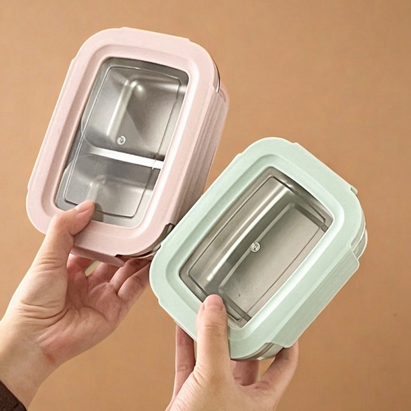 304 Stainless Steel Divided Be - Stainless Lunch Box recension och pris