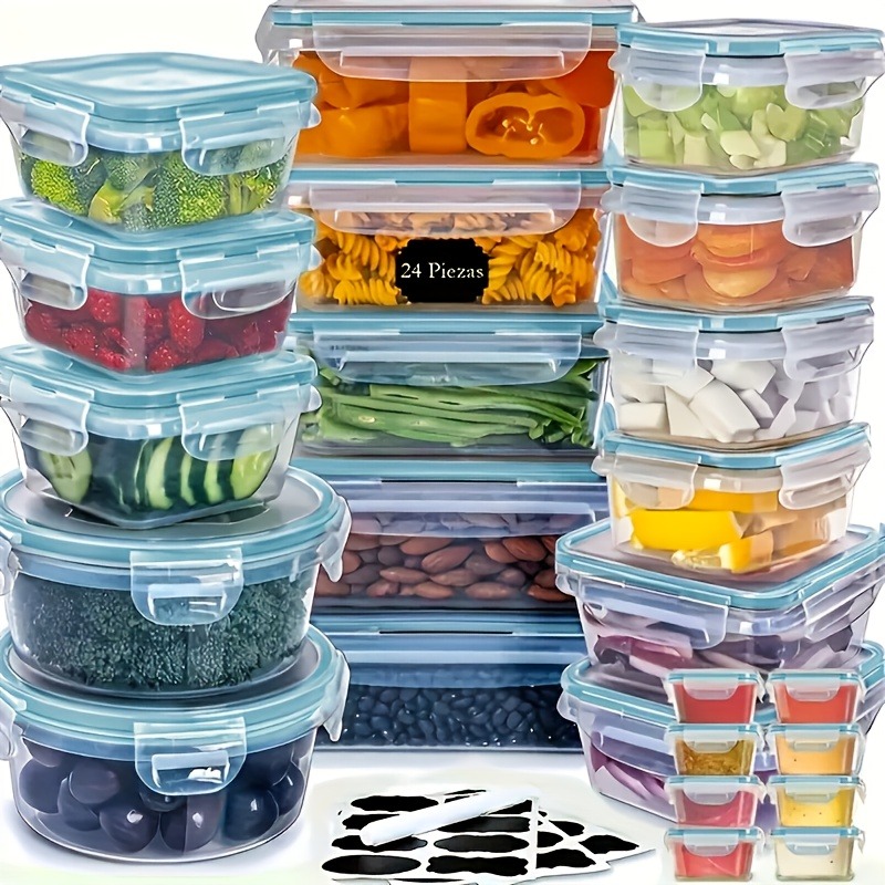 48PCS BPA-Free Food Storage Se - Set Food Storage recension och pris