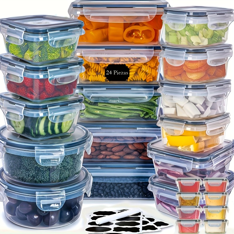 48PCS BPA-Free Food Storage Se - Set Food Storage recension och pris