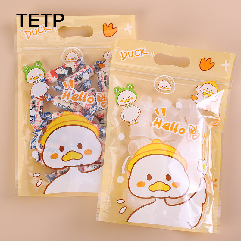TETP 50Pcs Yellow Cartoon Food - Food Storage Yellow recension och pris