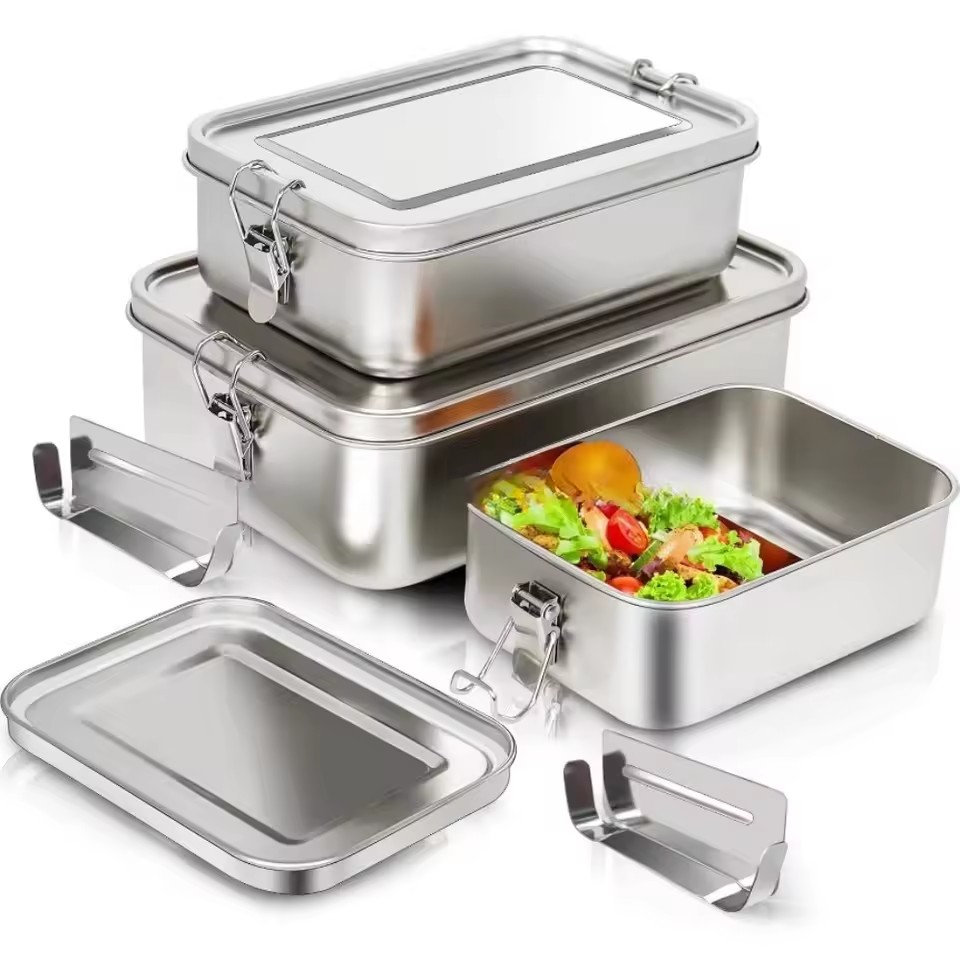 Durable Stainless Steel Bento  - Stainless Lunch Box recension och pris