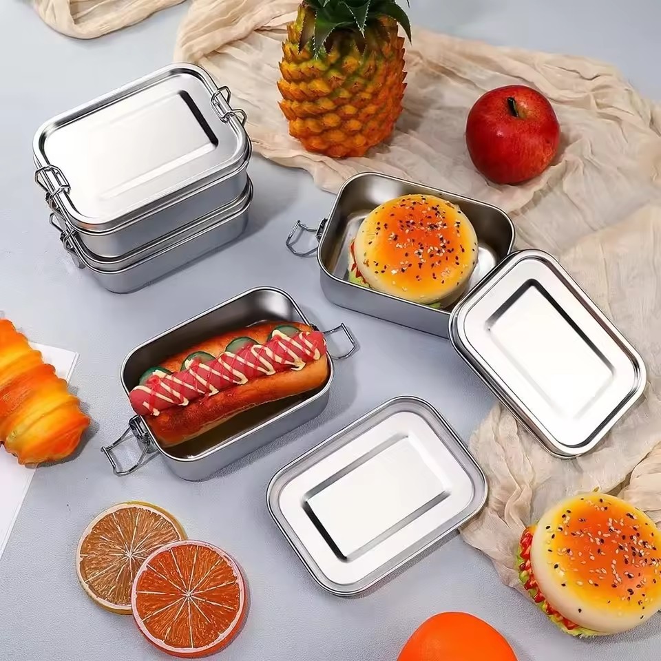 Durable Stainless Steel Bento  - Stainless Lunch Box recension och pris