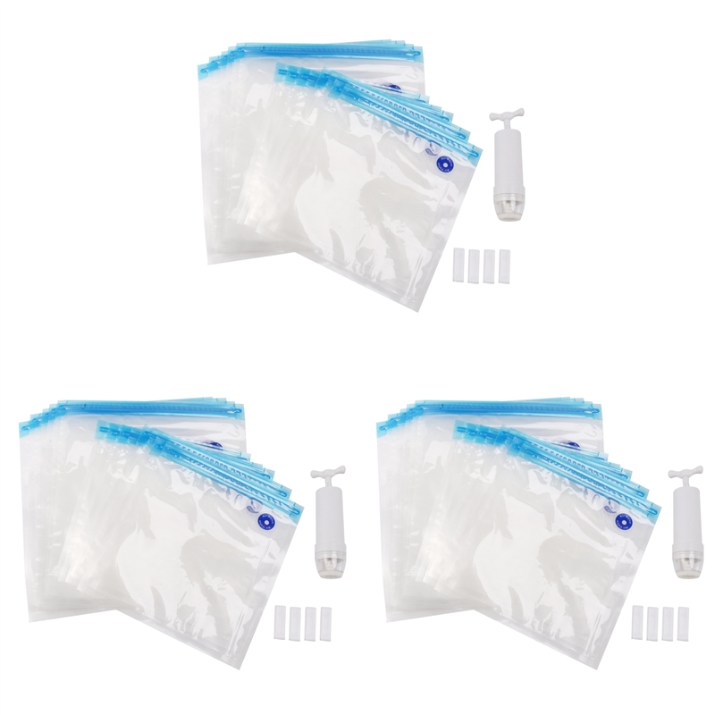 -ESTR Sous Vide Bags 45Pcs Reu - Food Storage Vacuum Pump recension och pris
