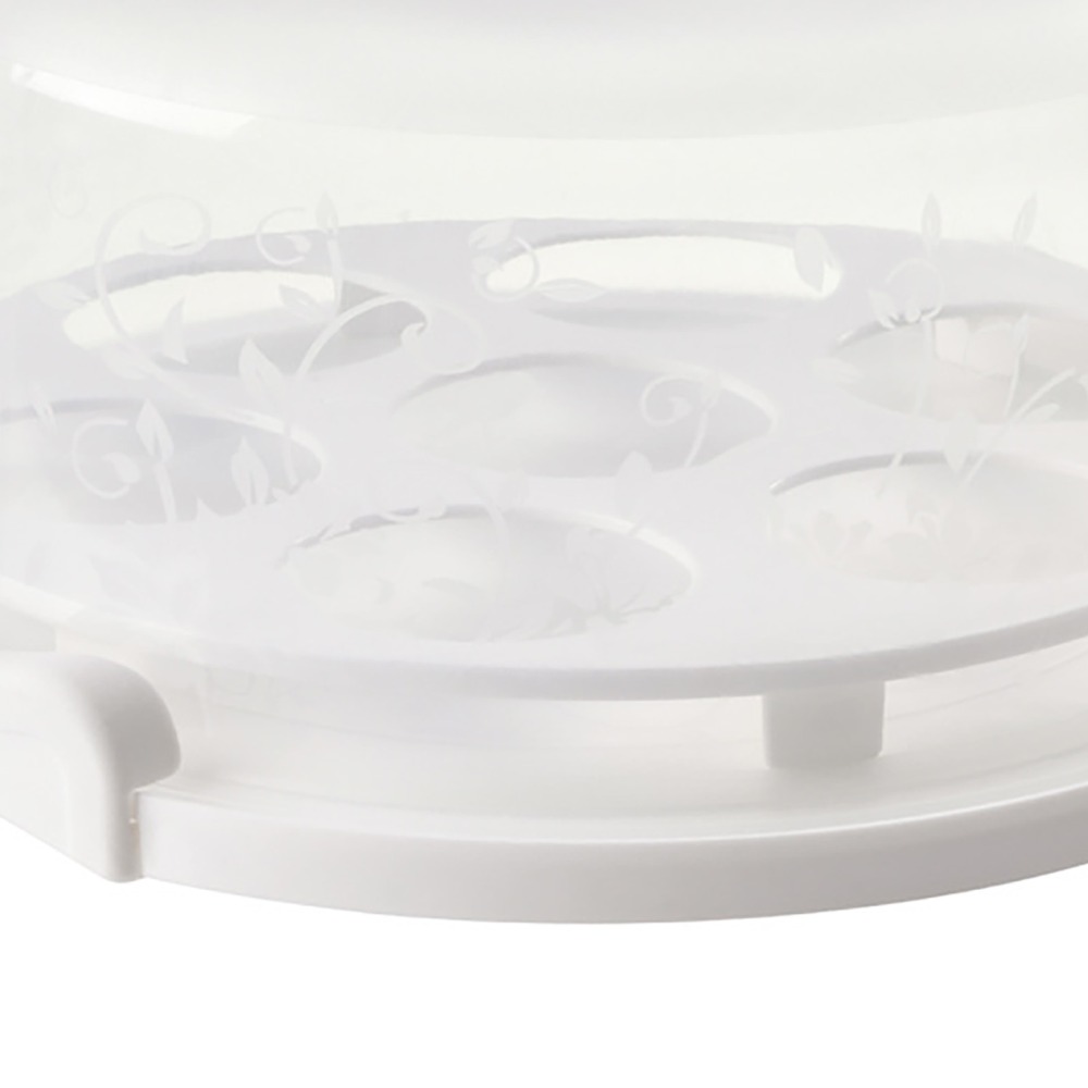Transparent Lid Cake Carrier S - Portion Control Container recension och pris