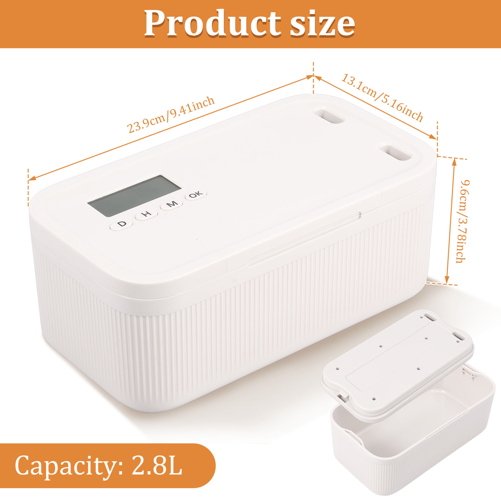 Timed Lock Box with Timer Self - Food Storage Lock Box recension och pris